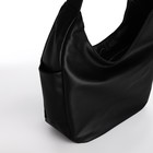 Сумка женская TEXTURA, мешок, большого размера, цвет чёрный - Фото 4