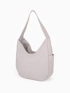 Сумка - мешок женская TEXTURA, на молнии, 38×12×27 см, светло-серая - Фото 5