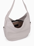 Сумка - мешок женская TEXTURA, на молнии, 38×12×27 см, светло-серая - Фото 12