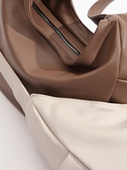 Сумка - мешок женская TEXTURA, на молнии, 38×12×27 см, коричневая - Фото 2