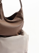 Сумка - мешок женская TEXTURA, на молнии, 38×12×27 см, коричневая - Фото 14