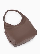 Сумка - мешок женская TEXTURA, на молнии, 38×12×27 см, коричневая - Фото 7