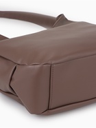 Сумка - мешок женская TEXTURA, на молнии, 38×12×27 см, коричневая - Фото 8