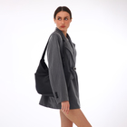 Сумка женская TEXTURA, мешок, средний размер, цвет чёрный - фото 12020969