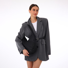 Сумка женская на молнии TEXTURA, средний размер, цвет чёрный - Фото 2