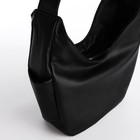 Сумка женская TEXTURA, мешок, средний размер, цвет чёрный - фото 12020965