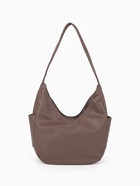 Сумка - мешок женская на молнии TEXTURA, 29×10×22 см, коричневая - Фото 3