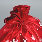 Мешочек подарочный парча «Новогодние подарки», 20 х 30 см +/- 1.5 см - Фото 3