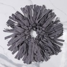 Насадка для швабры (наборы для уборки с центрифугой), кольцо 16 см, микрофибра, цвет серый - Фото 2