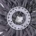 Насадка для швабры (наборы для уборки с центрифугой), кольцо 16 см, микрофибра, цвет серый - фото 7231116