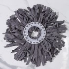 Насадка для швабры (наборы для уборки с центрифугой), кольцо 16 см, микрофибра, цвет серый - фото 7231117