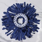 Насадка для швабры «Замша», (наборы для уборки с центрифугой), кольцо 16 см, цвет синий - фото 7231122