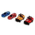 Грузовик инерционный «Автовоз», 4 машинки в комплекте, МИКС - фото 24413989