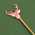 Ложка чайная новогодняя «Тепла и уюта в Новом году!», h=14.5 см - Фото 3