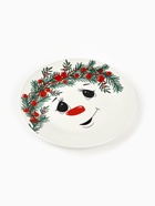 Тарелка плоская новогодняя «Снеговик Снежок», d=20 см - Фото 3