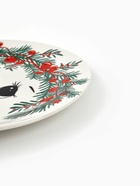 Тарелка плоская новогодняя «Снеговик Снежок», d=20 см - Фото 4