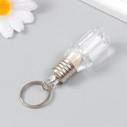 Фонарик свет на кольце "Прозрачная лампа дуги" мигает 2,5х6 см (комплект 12 шт) - фото 22558880