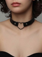 Чокер «Искушение», сердце, чёрный в серебре, 40 см - Фото 2