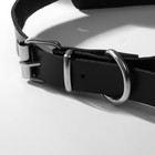 Чокер «Искушение» кружево и сердце, цвет чёрный в серебре, 40 см - Фото 2