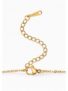 Кулон «Сердце», крылатое, белый в золоте, 40 см - Фото 4