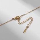 Кулон «Мишка» игрушечный, цвет белый в золоте, 40 см - фото 22675173