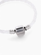 Основа для браслета «Бусинка», цвет белый в серебре , 15 размер - Фото 4