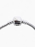 Браслет для шармов «Бусинка», основа, цвет серебро, 15 размер - Фото 4