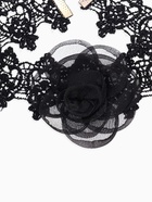 Чокер «Танго» цветок в ажуре, цвет чёрный, 30 см - Фото 3