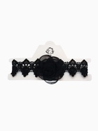 Чокер «Танго» цветок в ажуре, цвет чёрный, 30 см - Фото 6