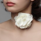 Чокер «Танго» бутон, цвет белый, 30 см - Фото 2