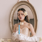 Чокер «Танго» бутон, цвет белый, 30 см - Фото 5