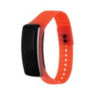 Часы наручные, электронные детские "Блик", ремешок силикон, циферблат 5 х 2 см, красные - Фото 3