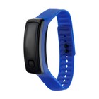 Часы наручные, электронные детские "Блик", ремешок силикон, циферблат 5 х 2 см, синие - Фото 3