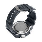 Часы наручные электронные Astres, d-4.8 см, ремешок силикон, водонепроницаемые, серые - фото 22764305