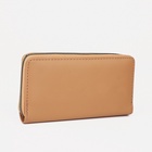 Кошелёк на молнии, бежевый - фото 57980099