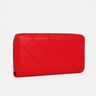 Кошелёк на молнии, красный - фото 57980111