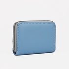 Кошелёк на молнии, голубой - фото 57980131