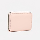 Кошелёк на молнии, бежевый - фото 57980133