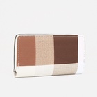 Кошелёк на молнии, бежевый - фото 57980147