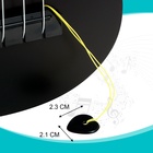 Игрушка музыкальная - гитара «Стиль», 4 струны, 57 см., цвет чёрный - Фото 3