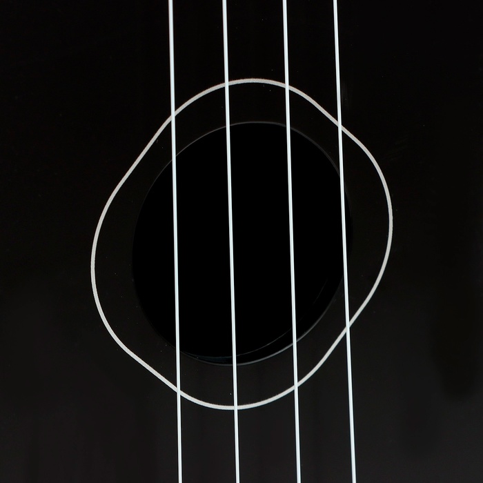 Игрушка музыкальная - гитара «Стиль», 4 струны, 57 см., цвет чёрный - фото 1910739609