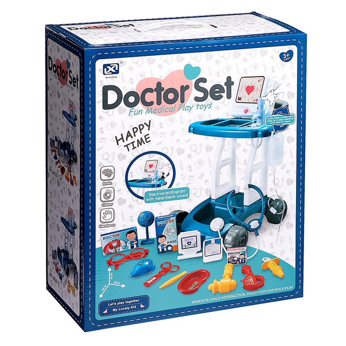Игровой модуль "Доктор", 17 предметов, вода