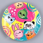 Тарелка одноразовая бумажная "Стикеры",яркие, 18 см (комплект 10 шт) - фото 23039014 Тарелка одноразовая бумажная "Стикеры",яркие, 18 см (комплект 10 шт) - фото 23039014