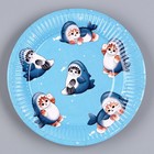 Тарелка одноразовая бумажная "Котики", акула, 18 см (комплект 10 шт) - фото 24302512 Тарелка одноразовая бумажная "Котики", акула, 18 см (комплект 10 шт) - фото 24302512