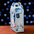 Подарочная новогодняя коробка «Фантазия» в зелёном, упаковка, 11.1×5.8×20.5 см - Фото 5