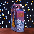 Подарочная коробка "Фантазия" в фиолетовом 16 х 7,5 х 26 см - Фото 4