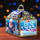 Подарочная коробка "Дед Мороз и Снегурочка" 18,5 x 12,5 x 19 см - Фото 4