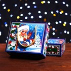 Подарочная коробка"Дед Мороз и Снегурочка" 20,4 х 7,6 х 17,5 см - Фото 6