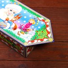 Подарочная коробка «Дед Мороз и Снегурочка» 26 x 14 x 7 см - Фото 5
