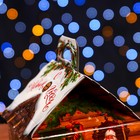 Подарочная коробка "Лесная Сказка" 12 х 12 х 16,8 см. Новый год (комплект 10 шт) - фото 22675189